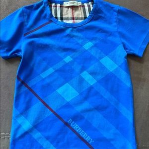 Burberry boys tee short sleeve Sz 6